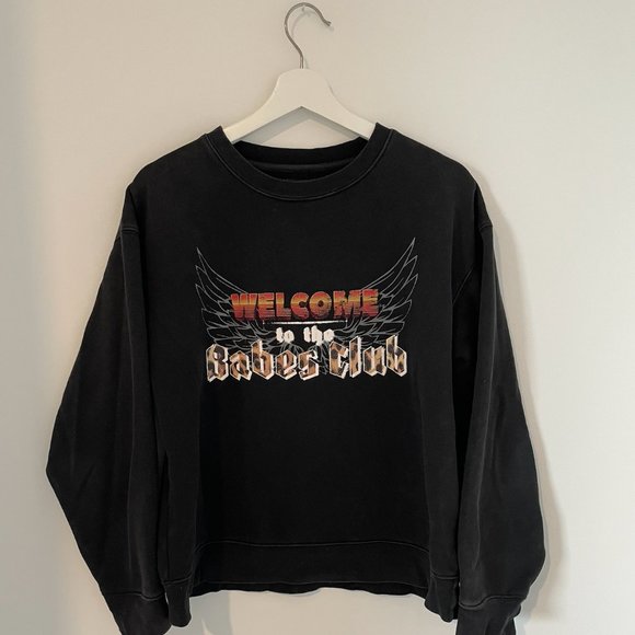 Brunette the Label "Welcome To The Babes Club" 1981 Vintage Step Sister Crew - Picture 1 of 6